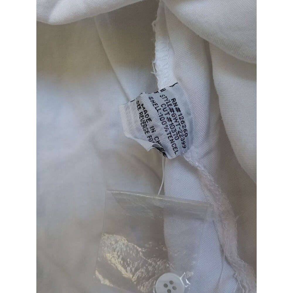 Velvet Heart White Button Down Shirt - Picture 3 of 4